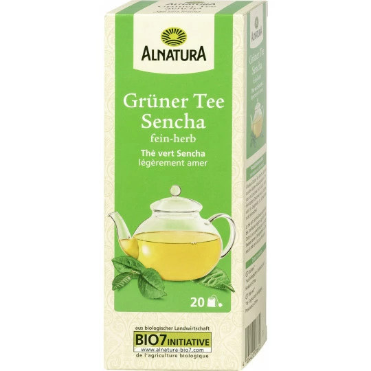 Alnatura Bio Grüner Tee Sencha 20ST 30G 1 Alnatura Bio Grüner Tee Sencha 20ST 30G