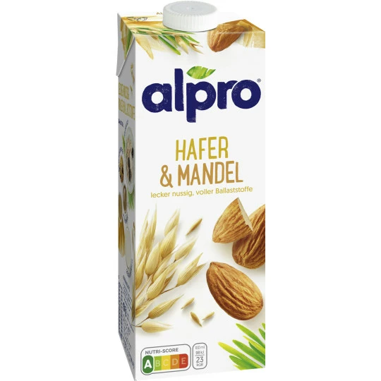 Alpro Hafer-Mandel Drink 1L 1 Alpro Hafer-Mandel Drink 1L