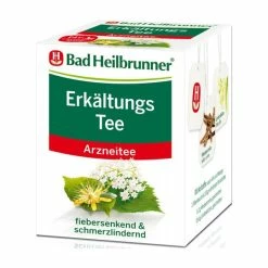 Bad Heilbrunner Erkältungstee 8ST 16G