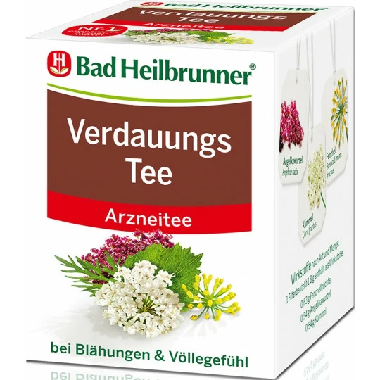 Bad Heilbrunner Verdauungs Tee 8ST 14,4G 1 Bad Heilbrunner Verdauungs Tee 8ST 14,4G