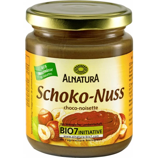 Alnatura Bio Schoko-Nuss 250G 1 Alnatura Bio Schoko-Nuss 250G