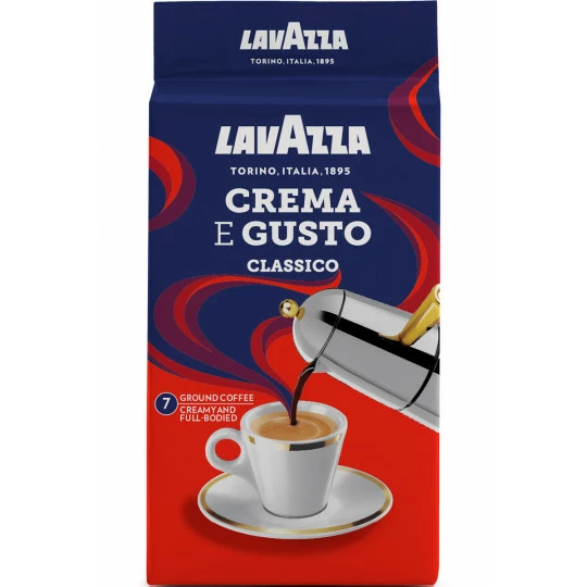 LAVAZZA Crema E Gusto Filterkaffee 250G 1 LAVAZZA Crema E Gusto Filterkaffee 250G