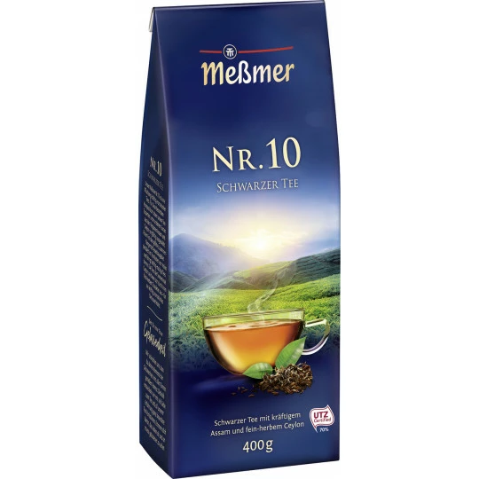 Meßmer Schwarztee Assam Und Ceylon Nr. 10 Lose 400G 1 Meßmer Schwarztee Assam Und Ceylon Nr. 10 Lose 400G