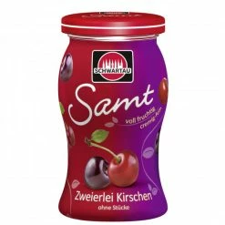 Schwartau Samt Zweierlei Kirschen 270G