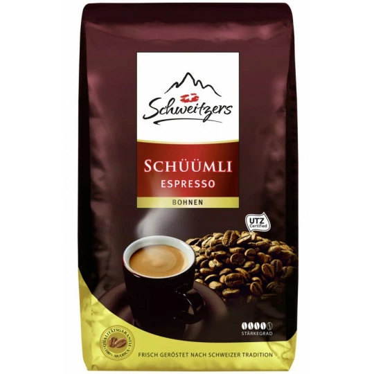 Schweitzers Schüümli Espresso Bohnen 1KG 1 Schweitzers Schüümli Espresso Bohnen 1KG