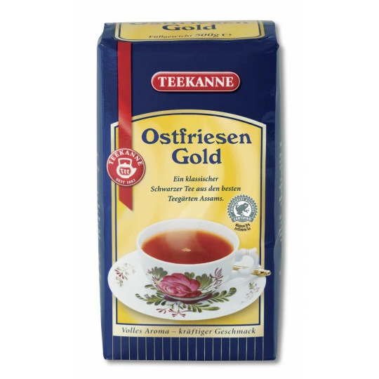 Teekanne Ostfriesen Gold Lose 500G 1 Teekanne Ostfriesen Gold Lose 500G