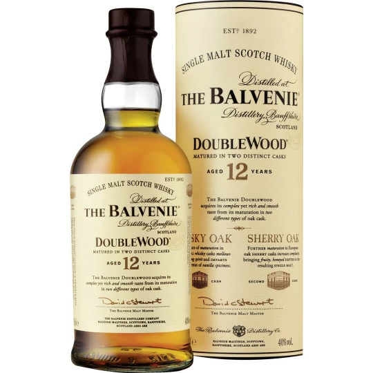 The Balvenie Whisky DoubleWood 12 Jahre 40% GP 0,7L 1 The Balvenie Whisky DoubleWood 12 Jahre 40% GP 0,7L